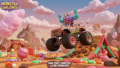 Monster Truck Jump Challenge – Can They Survive the Crash?